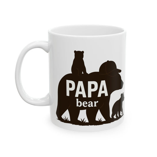 Bear Papa Ceramic Mug